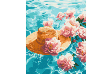 Mal efter tal - Water peonies