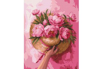 Mal efter tal - A hat among flowers