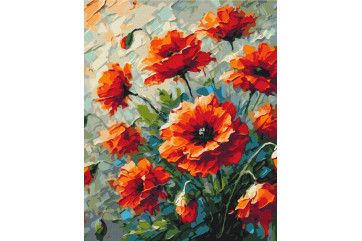 Mal efter tal - Poppies © Oleg Loburak