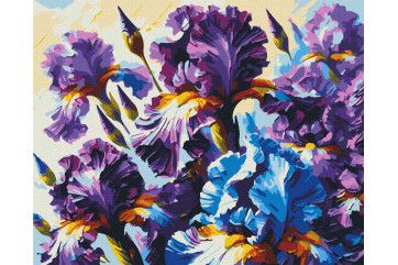Mal efter tal - Fragrant irises © Oleg Loburak