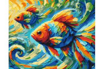 Mal efter tal - Fishes © Oleg Loburak