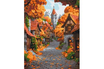 Mal efter tal - October town