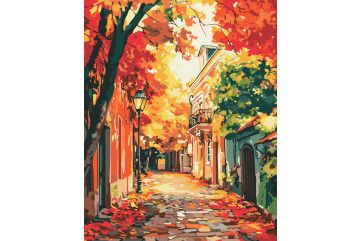 Mal efter tal - November colors