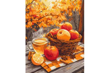 Mal efter tal - Apples with cinnamon
