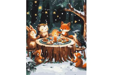Mal efter tal - Winter tea party