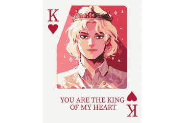 Mal efter tal - The king of hearts