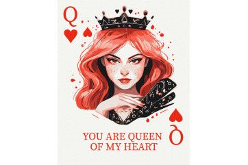 Mal efter tal - Queen of hearts