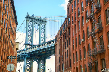 Fototapet - Manhattan Bridge
