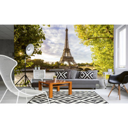 Fototapet - Seine In Paris - interiørbillede