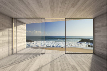 Fototapet - Large Bay Window