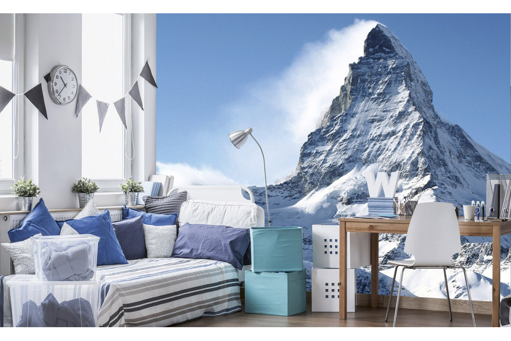 Fototapet - Matterhorn - interiørbillede
