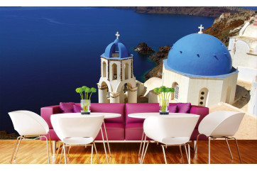 Fototapet - Santorini - interiørbillede