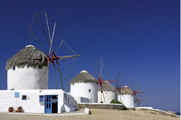 Fototapet - Windmills