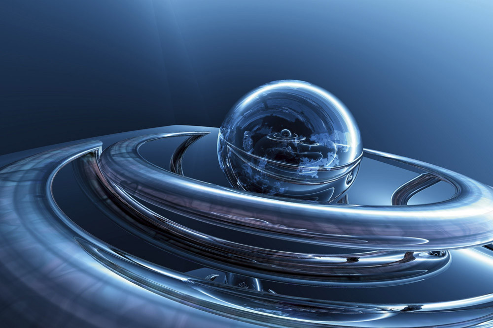 Fototapet - Glass Sphere