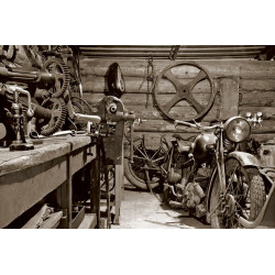Fototapet - Vintage Garage