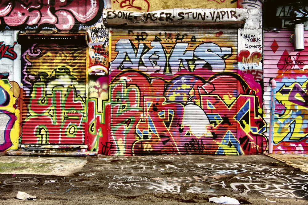 Fototapet - Graffiti Street