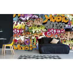 Fototapet - Graffiti Art - interiørbillede