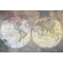 Fototapet - World Map Abstract I