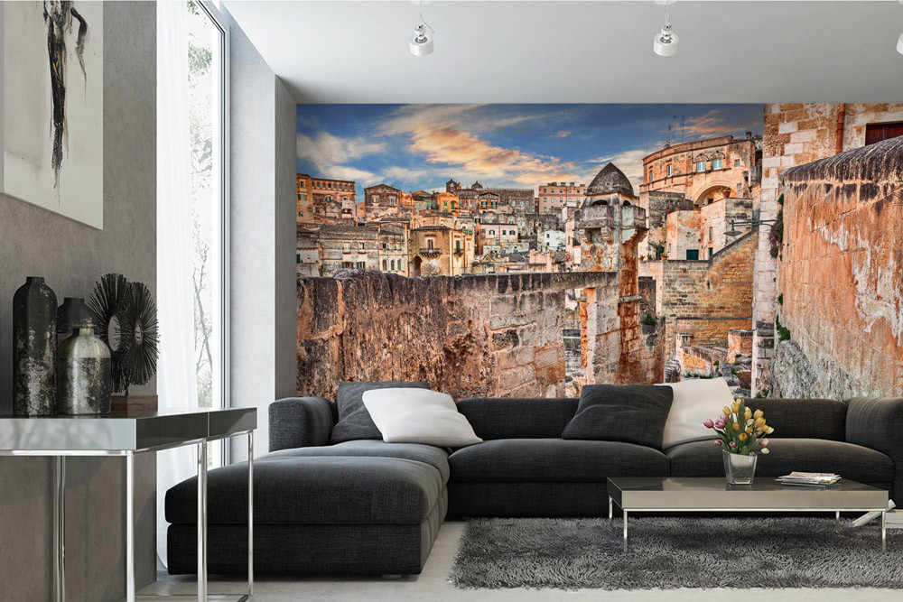 Fototapet - Matera Basilicata- interiørbillede