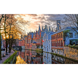 Fototapet - Canals Of Bruges