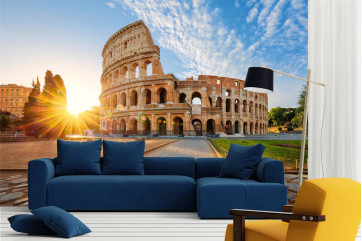 Fototapet - Colosseum In Rome- interiørbillede