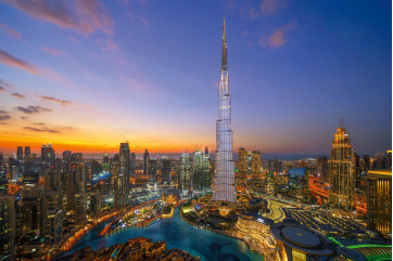 Fototapet - Burj Chalifa Dubai