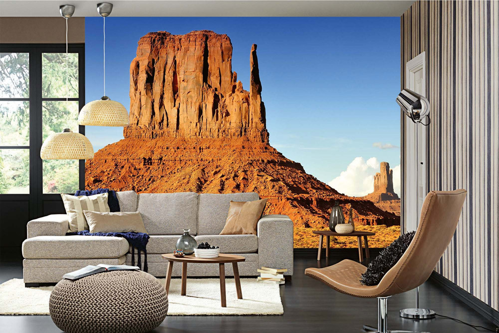 Fototapet - Unique Monument Valley- interiørbillede
