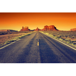 Fototapet - Road To Monument Valley