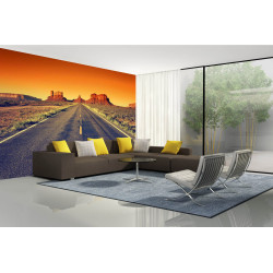 Fototapet - Road To Monument Valley- interiørbillede