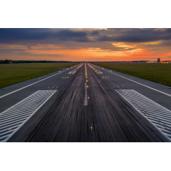 Fototapet - Airport Runway