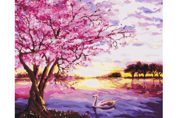 Mal efter tal - Sakura - landskaber