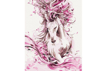 Mal efter tal - Graceful horse - dyr