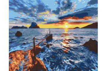 Mal efter tal - On the Sunset - landskaber