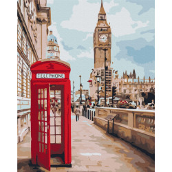 Mal efter tal - Symbols of London - byer