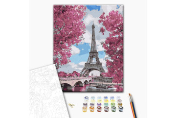Mal efter tal - Magnolias in Paris