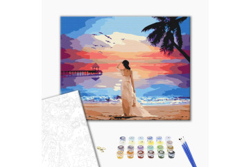 Mal efter tal - Tropical dawn