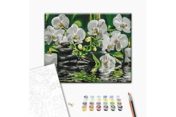 Mal efter tal - Calm near orchids