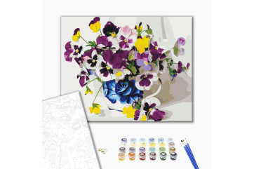 Mal efter tal - Violets
