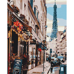 Mal efter tal - Paris around the corner - byer