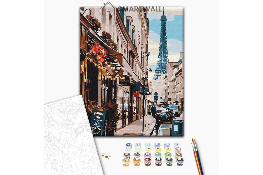 Mal efter tal - Paris around the corner