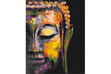 Mal efter tal - Colorful buddha - mennesker