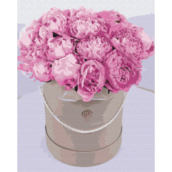 Mal efter tal - Peonies for a loved one - blomster