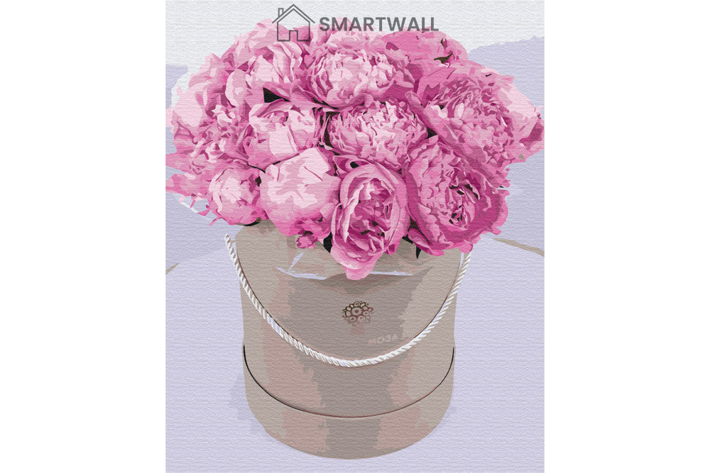 Mal efter tal - Peonies for a loved one - blomster