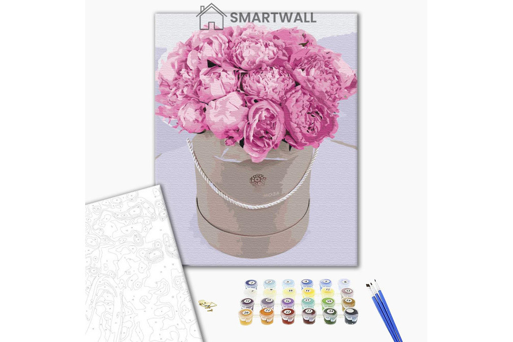 Mal efter tal - Peonies for a loved one