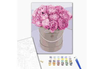 Mal efter tal - Peonies for a loved one