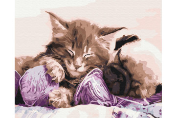 Mal efter tal - Grandmother's pets - dyr
