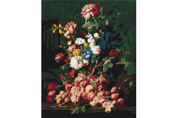 Mal efter tal - Summer still life - blomster