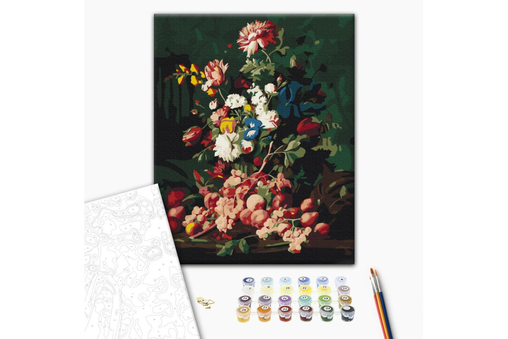 Mal efter tal - Summer still life