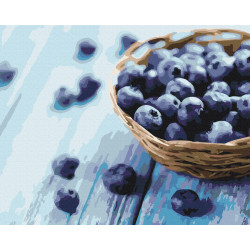 Mal efter tal - Blueberry - mad og drikke
