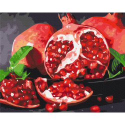 Mal efter tal - Tasty pomegranate - mad og drikke
